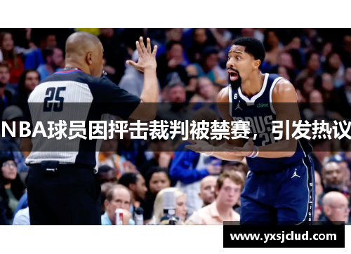 NBA球员因抨击裁判被禁赛，引发热议